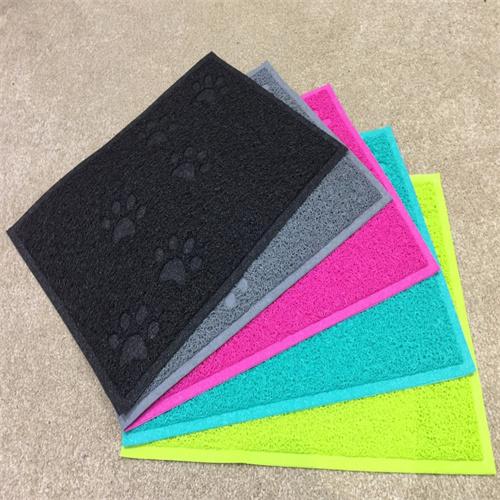 Eco-friendly Square Non Slip Pet Feeding Placemat