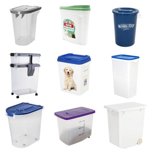 Customized Design Plastic Pet Food Storage